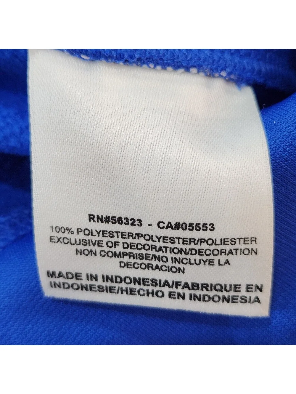 Nike Men's Therma-FIT Crewneck Sweatshirt Royal Blue Center Swoosh NWT Size XL